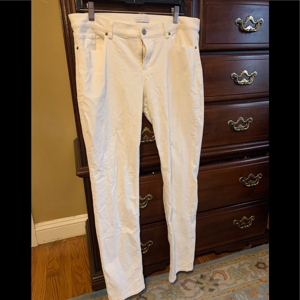 White corduroy pants! Only worn once.